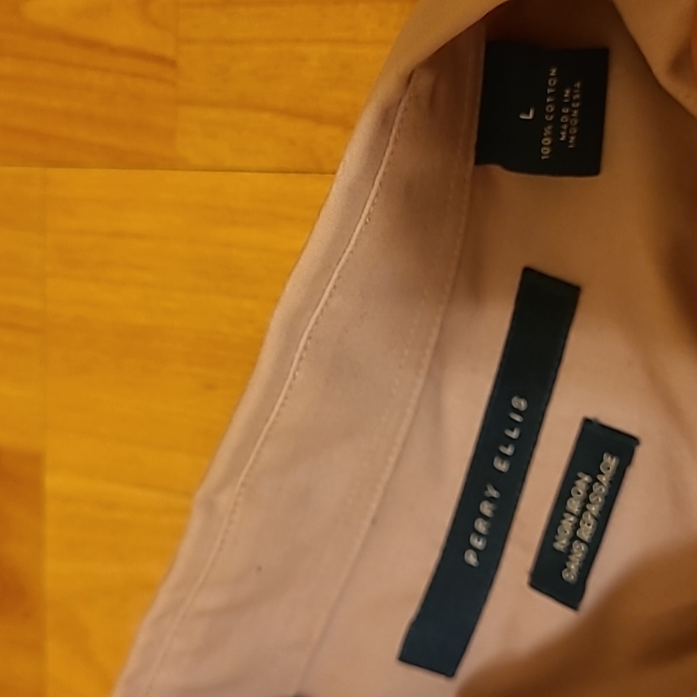 Pale pink dress shirt